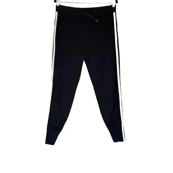 Athleta Metro Track Trim Jogger Women’s Size M Navy Captain Side Stripe - Picture 2 of 7